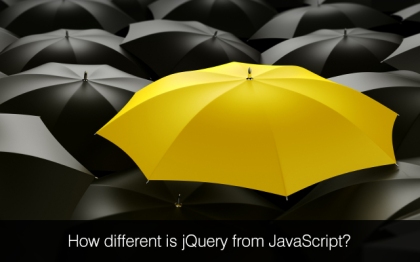 How different is jQuery from JavaScript